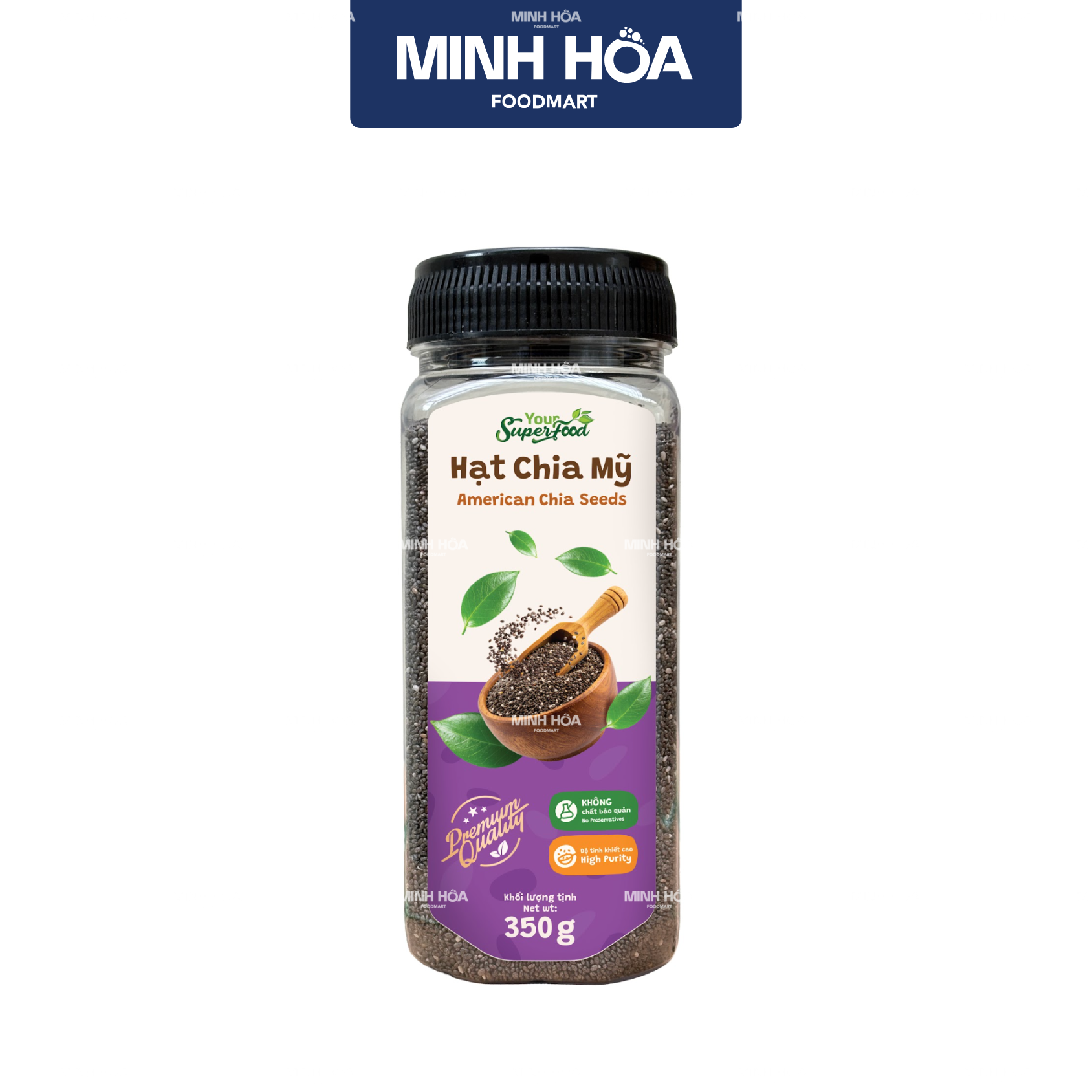 Hạt chia Mỹ Your Superfood (American Chia Seeds) - 350g