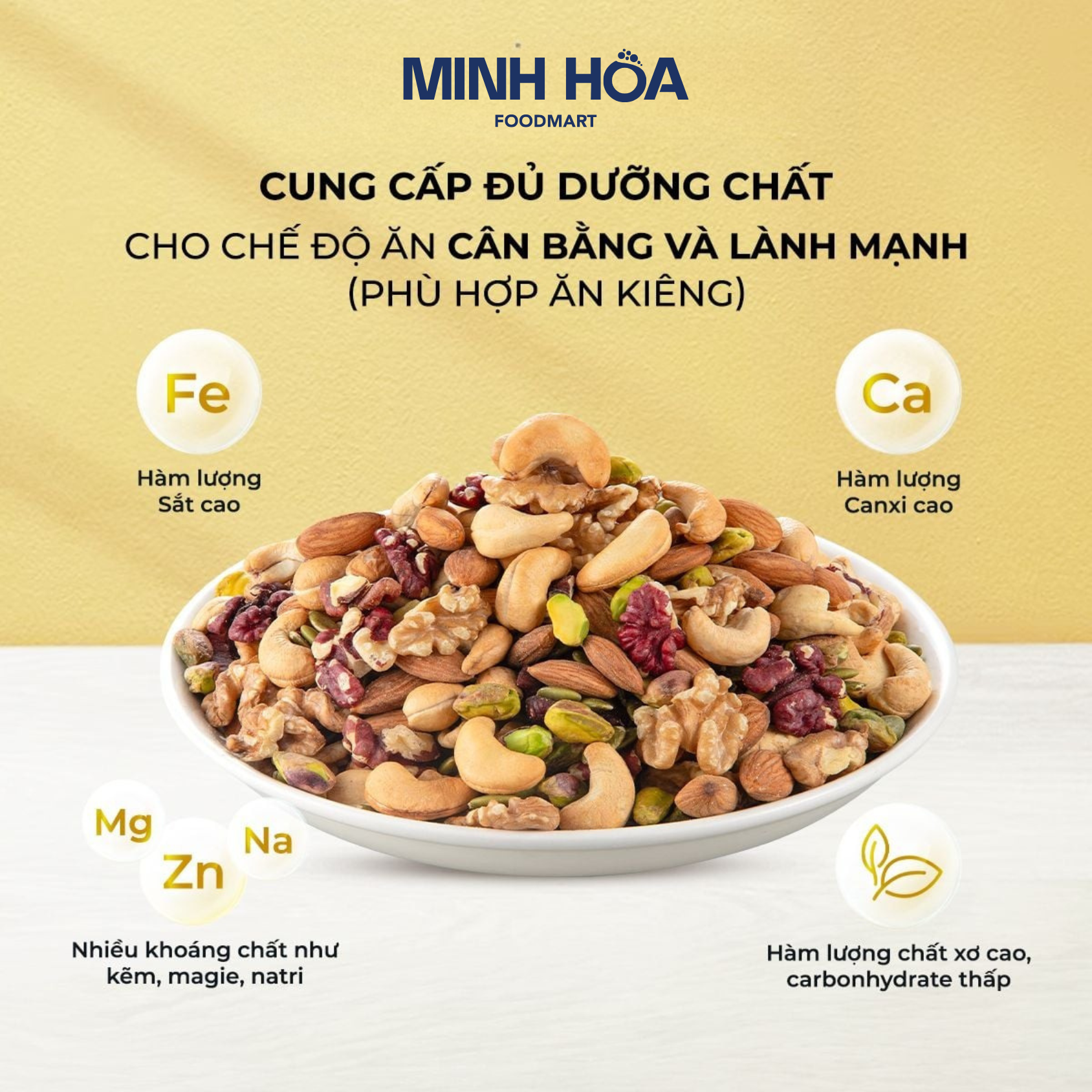Healthy Mix 07 Loại Hạt, Hũ 240g (5)
