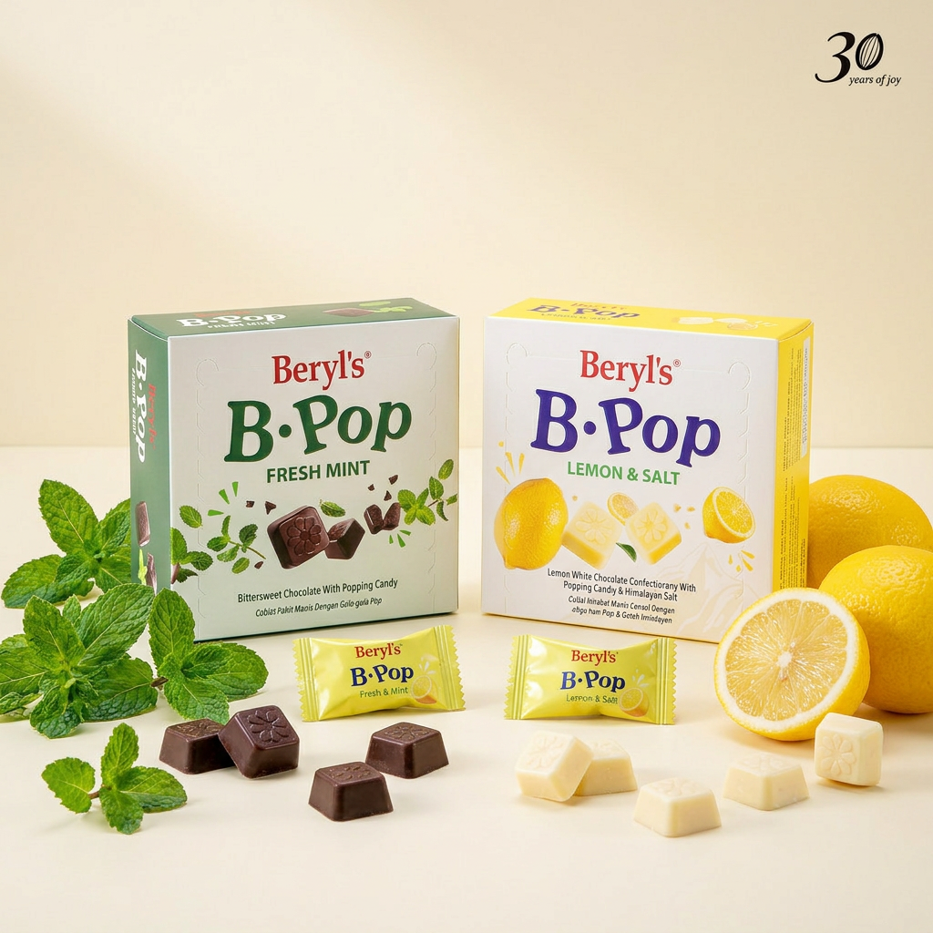 Socola kẹo nổ Beryl’s B-Pop - Malaysia