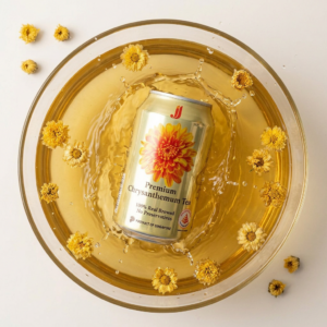 Trà hoa cúc JJ Premium Chrysanthemum Tea (24 lon/thùng)