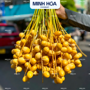 Chà Là Vàng Tươi Nguyên Cành Thái Lan Loại 1 Giòn Ngọt Đậm Vị - 1kg