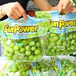 NHO XANH MỸ SUNPOWER GIỐNG SWEET GLOBE – TÚI 1KG